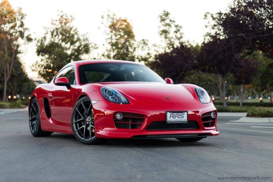 Porsche Cayman on Vorsteiner Wheels (V-FF 101) '2016